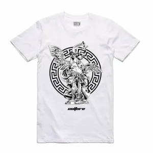 Streetwear on Demand CULTURE ST. MICHAEL TEE WHITE