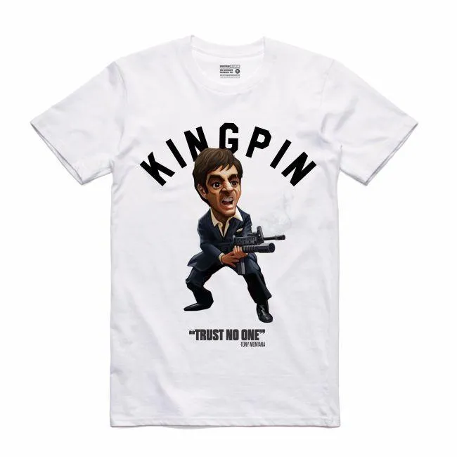 Streetwear on Demand TOONS SCARFACE TEE WHITE
