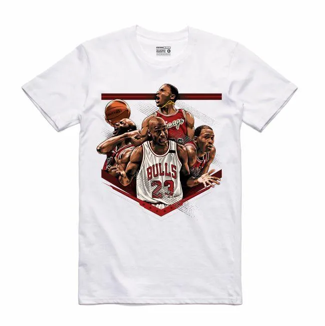 Streetwear on Demand TRIBUTE MJ TEE WHITE