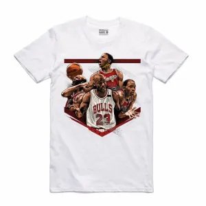 Streetwear on Demand TRIBUTE MJ TEE WHITE