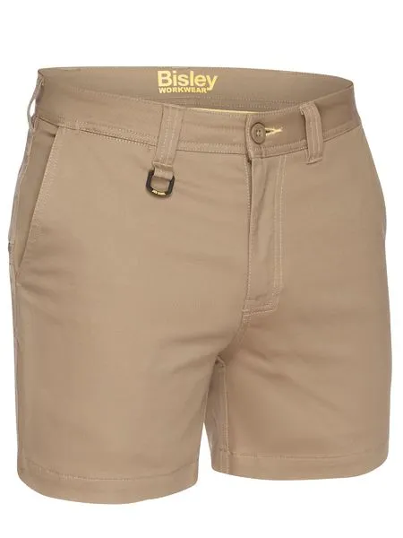 Stretch Cotton Drill Short Short