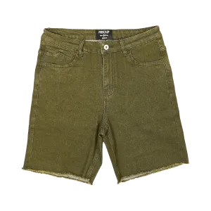 Stretch Jorts - Army Olive