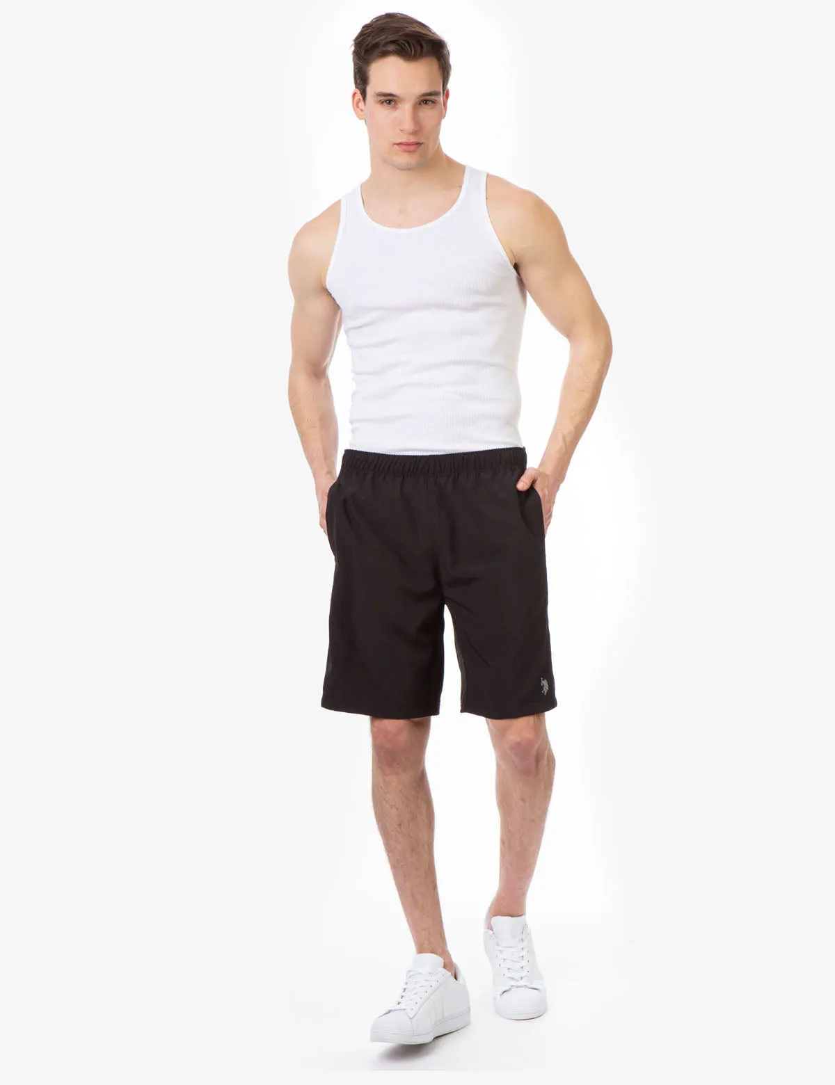 STRETCH WOVEN SHORTS