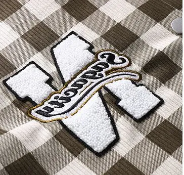 Stylish Button-Up Varsity Jacket for Casual Wear