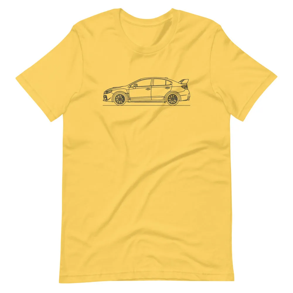 Subaru WRX STI 4th Gen silhouette T-shirt
