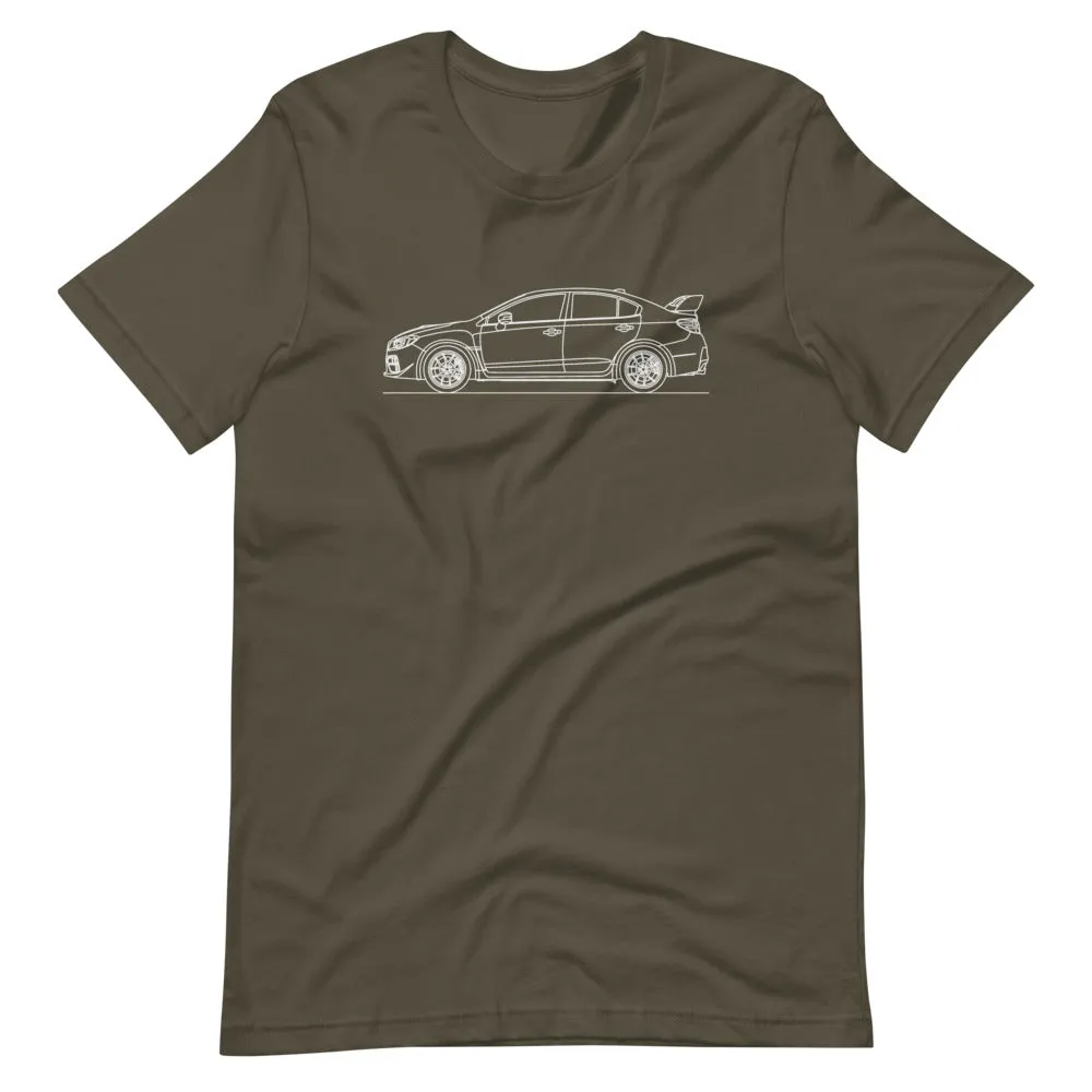 Subaru WRX STI 4th Gen silhouette T-shirt