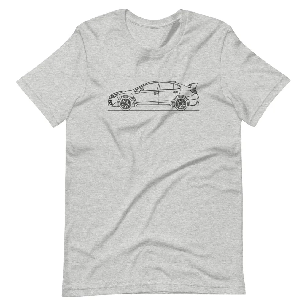 Subaru WRX STI 4th Gen silhouette T-shirt
