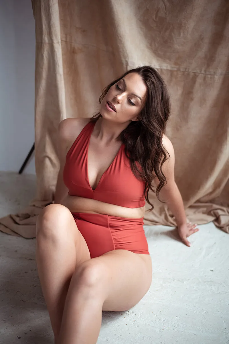 Sway Tess Top - Rusty Jasper