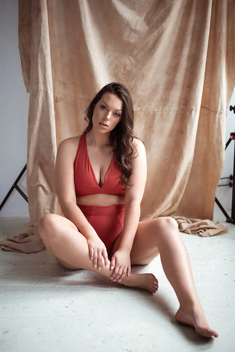 Sway Tess Top - Rusty Jasper