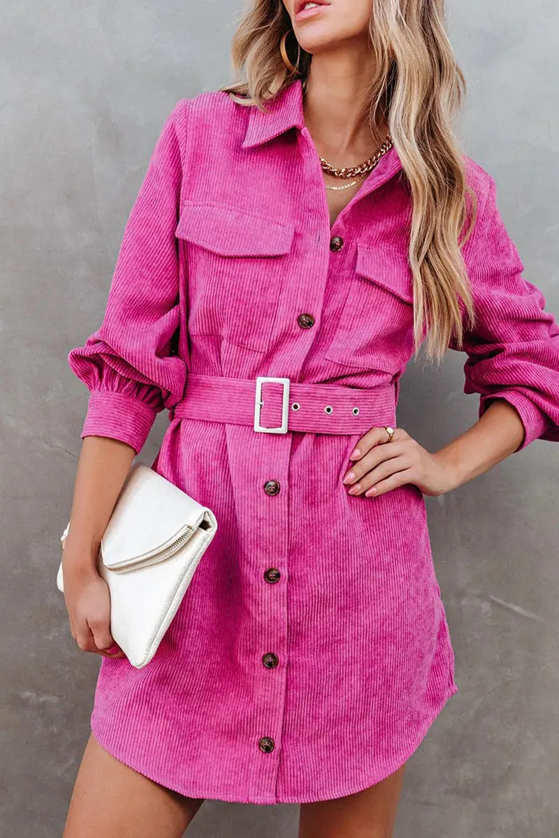 Sweet Elegant Pocket Frenulum Solid Color Square Collar A Line Dresses(3 Colors)