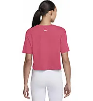 T SHIRT DONNA NIKE PRO MAGLIA CORTA CROP WOMAN ROSA