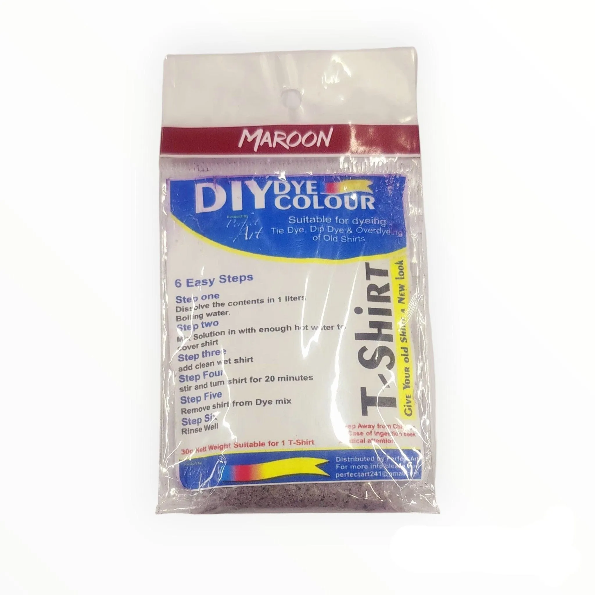 T-Shirt Fabric Dye 30g