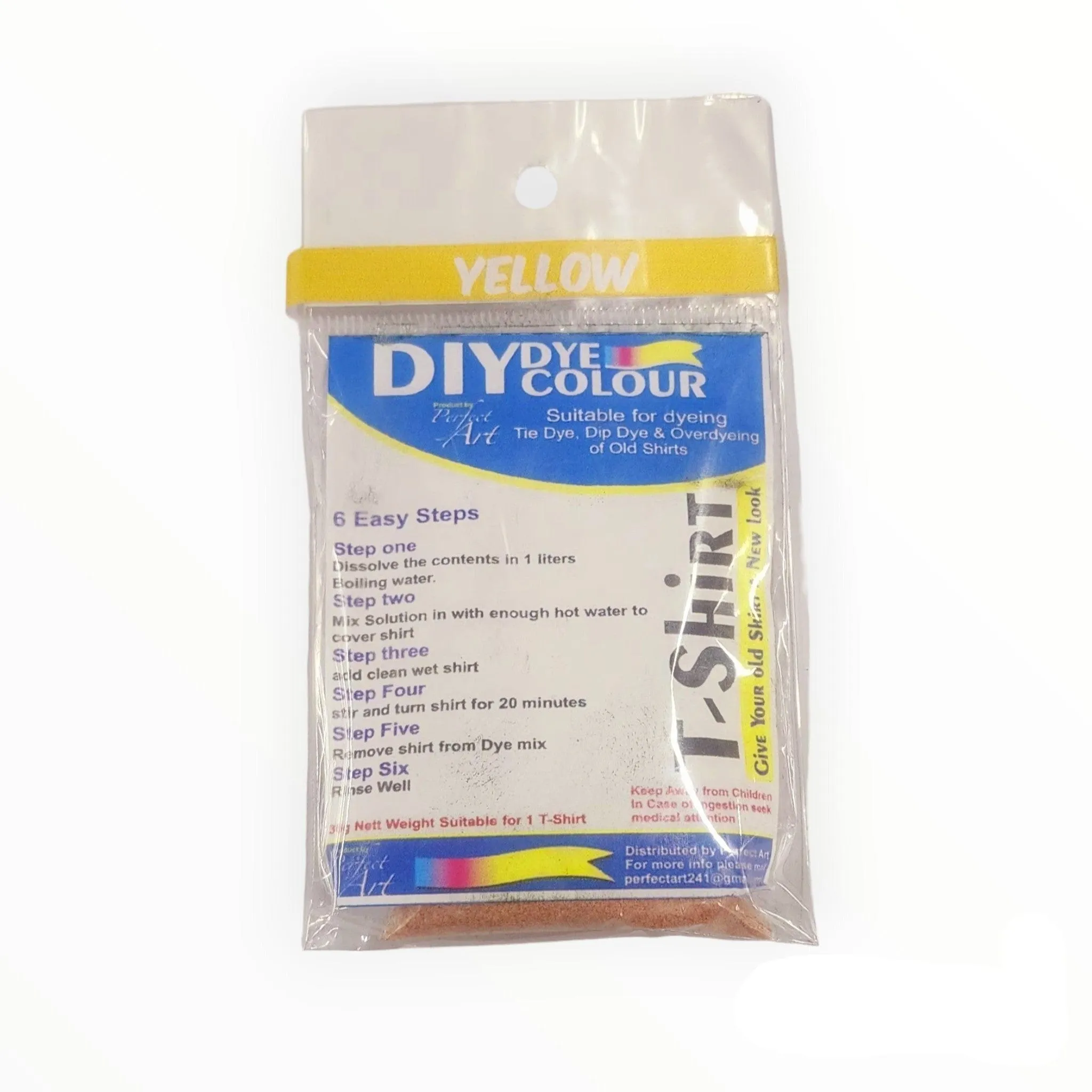 T-Shirt Fabric Dye 30g