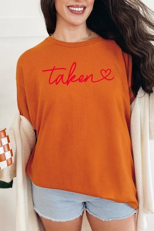 'Taken' Graphic Plus Heavy Cotton Tee
