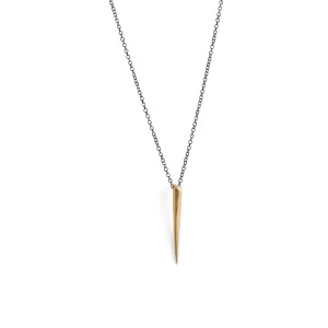 tapered swell necklace