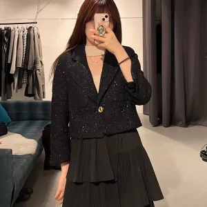Taste Shine Tweed Jacket