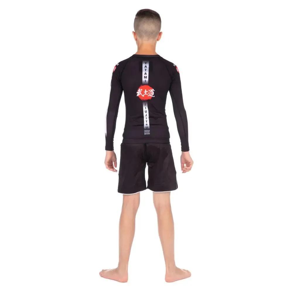Tatami Kids Bushido Black Grappling Shorts