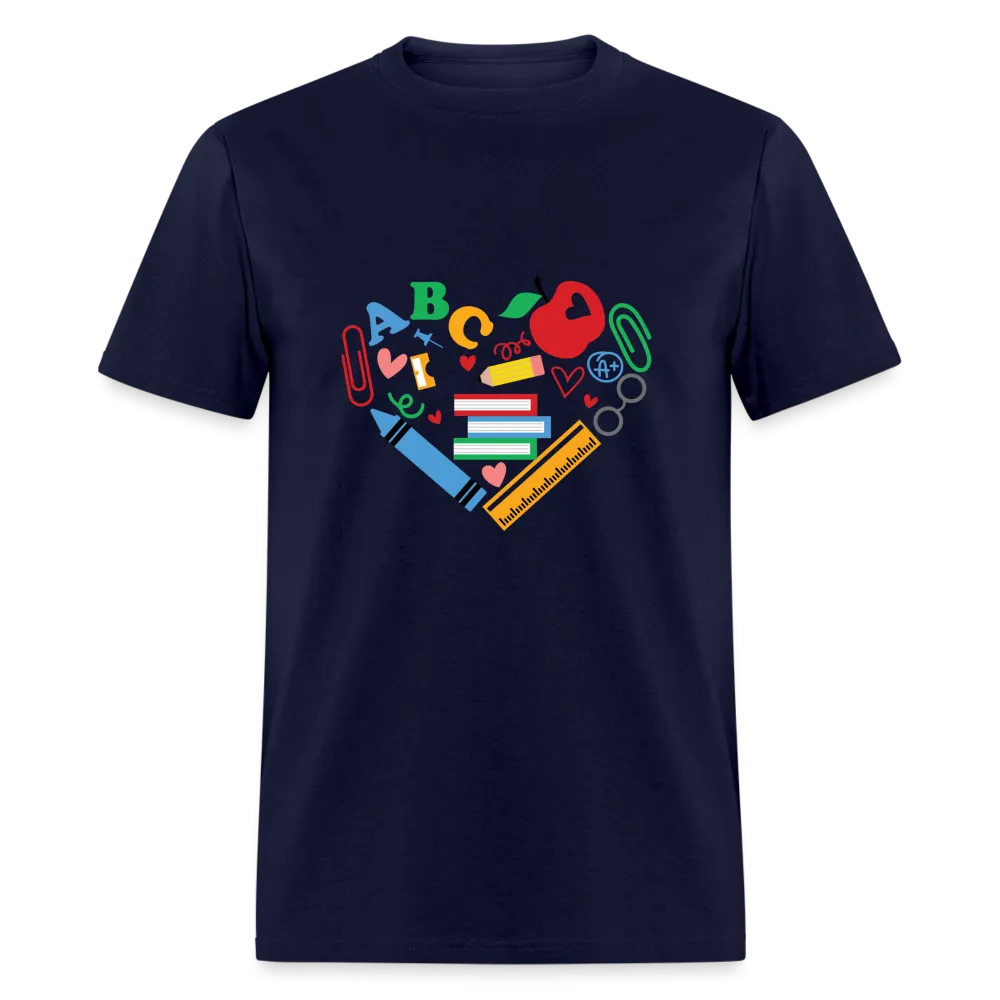 “Teacher Heart Items”-Unisex Classic T-Shirt