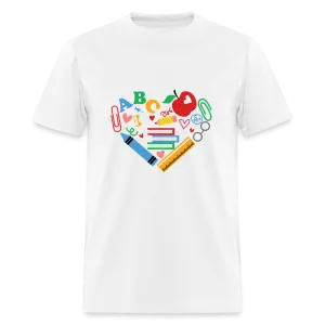 “Teacher Heart Items”-Unisex Classic T-Shirt
