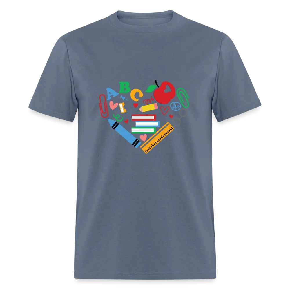“Teacher Heart Items”-Unisex Classic T-Shirt