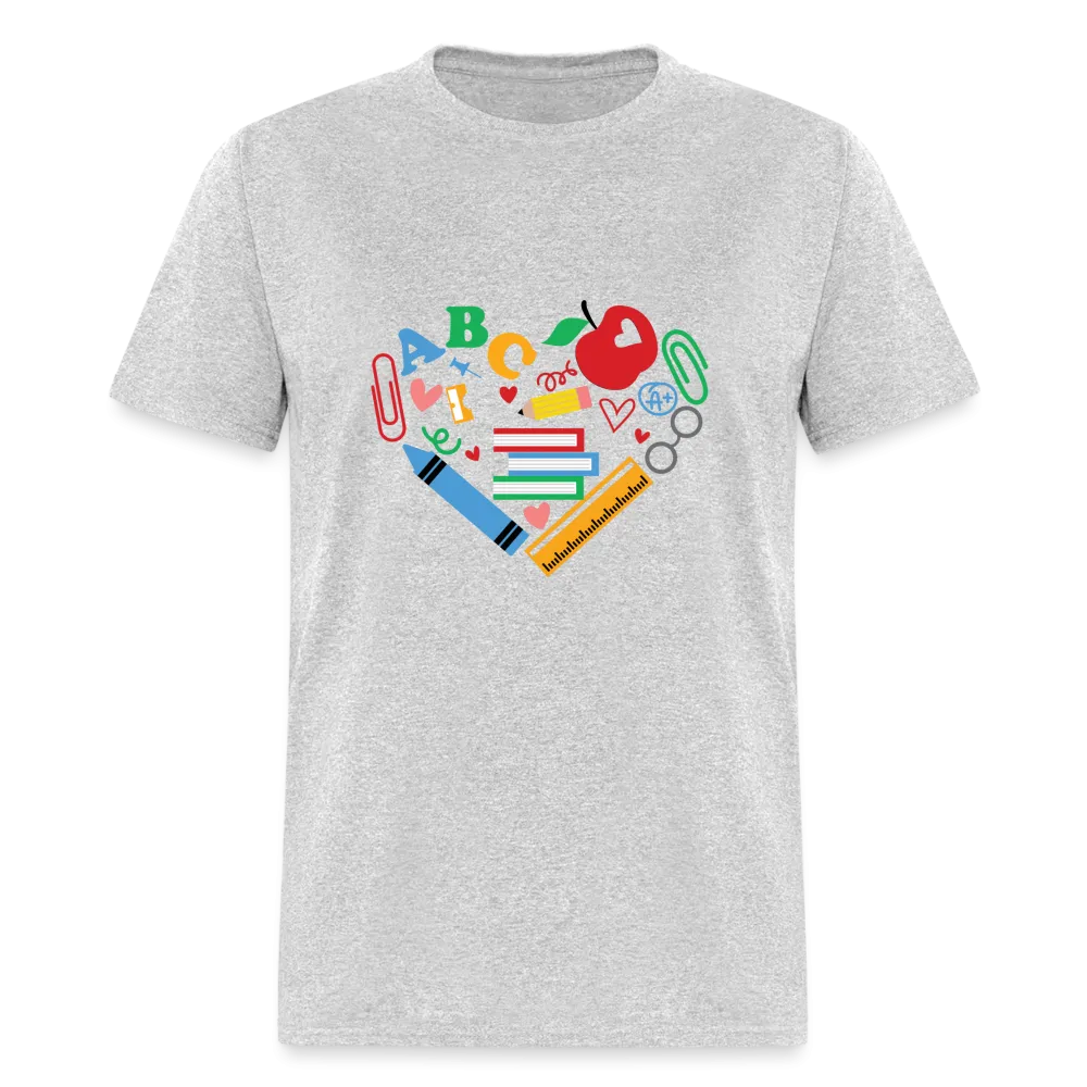 “Teacher Heart Items”-Unisex Classic T-Shirt