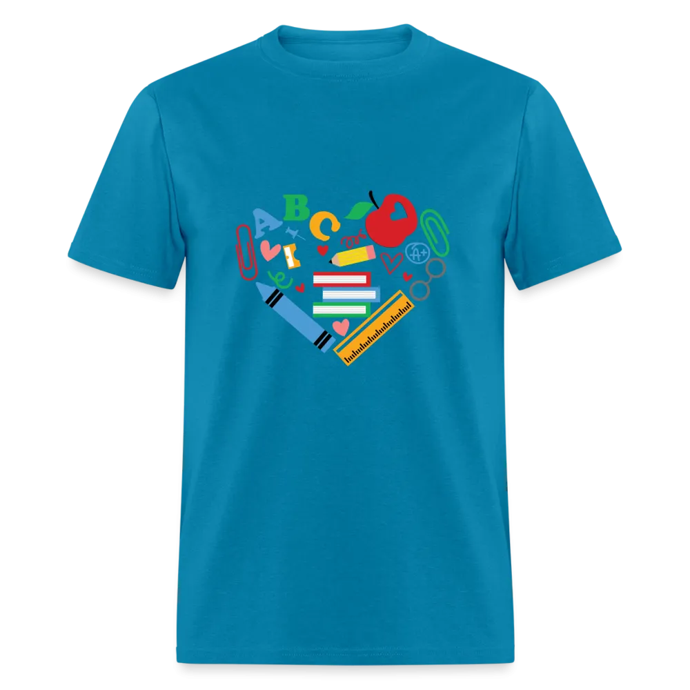 “Teacher Heart Items”-Unisex Classic T-Shirt