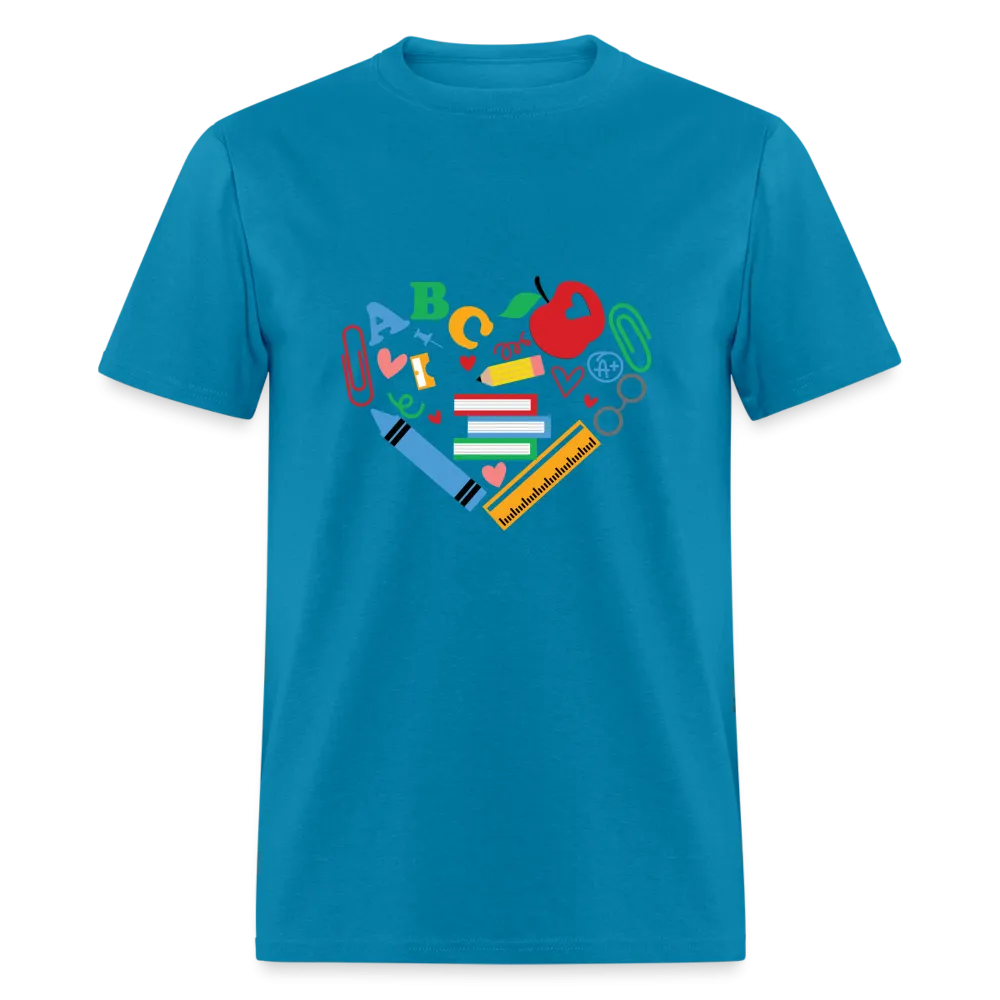 “Teacher Heart Items”-Unisex Classic T-Shirt