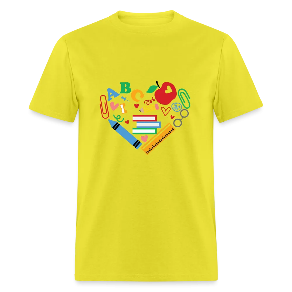 “Teacher Heart Items”-Unisex Classic T-Shirt