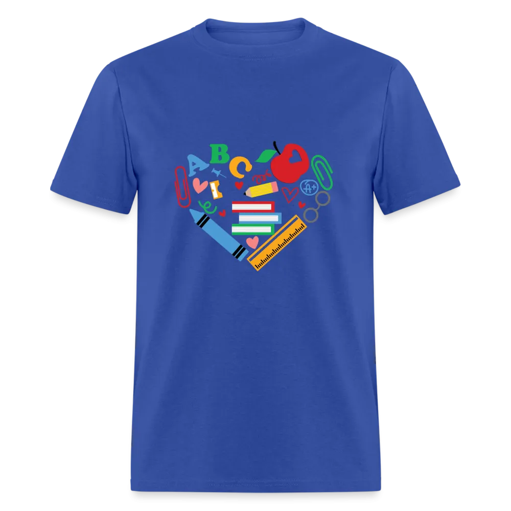 “Teacher Heart Items”-Unisex Classic T-Shirt