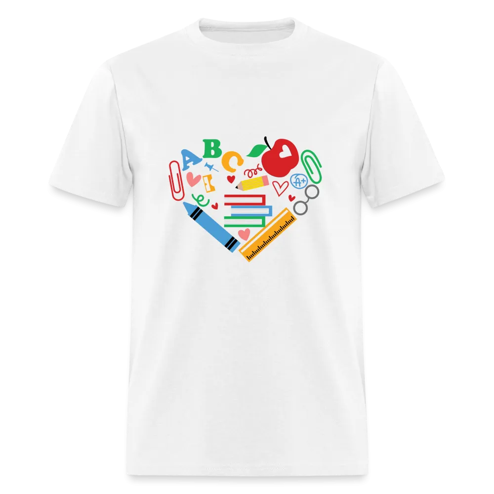 “Teacher Heart Items”-Unisex Classic T-Shirt