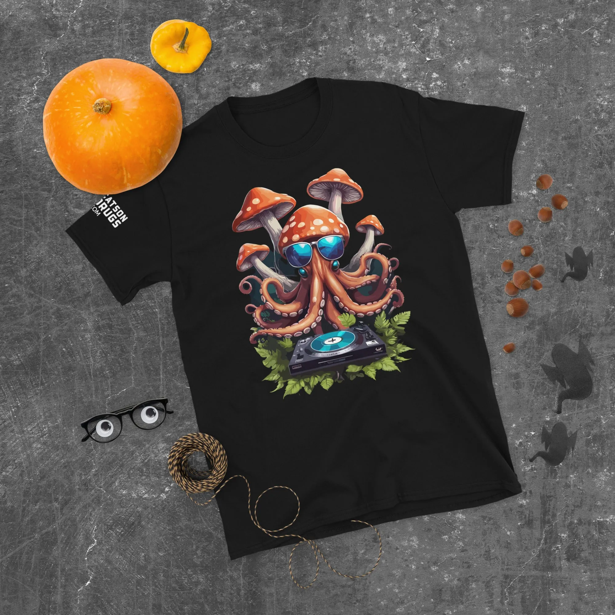 Techno T-Shirt | Rave Octopus | Ecstasy Edition