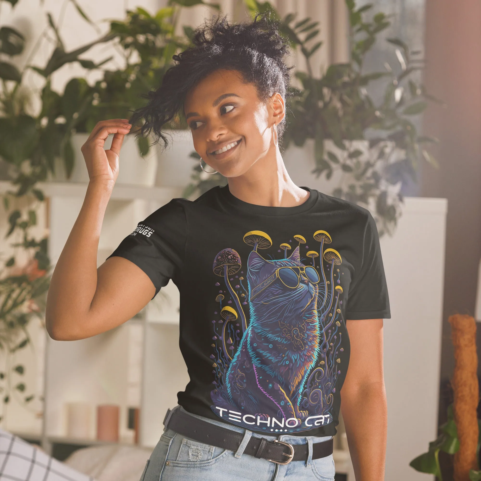 Techno T-Shirt | Techno Cat | Ecstasy Edition