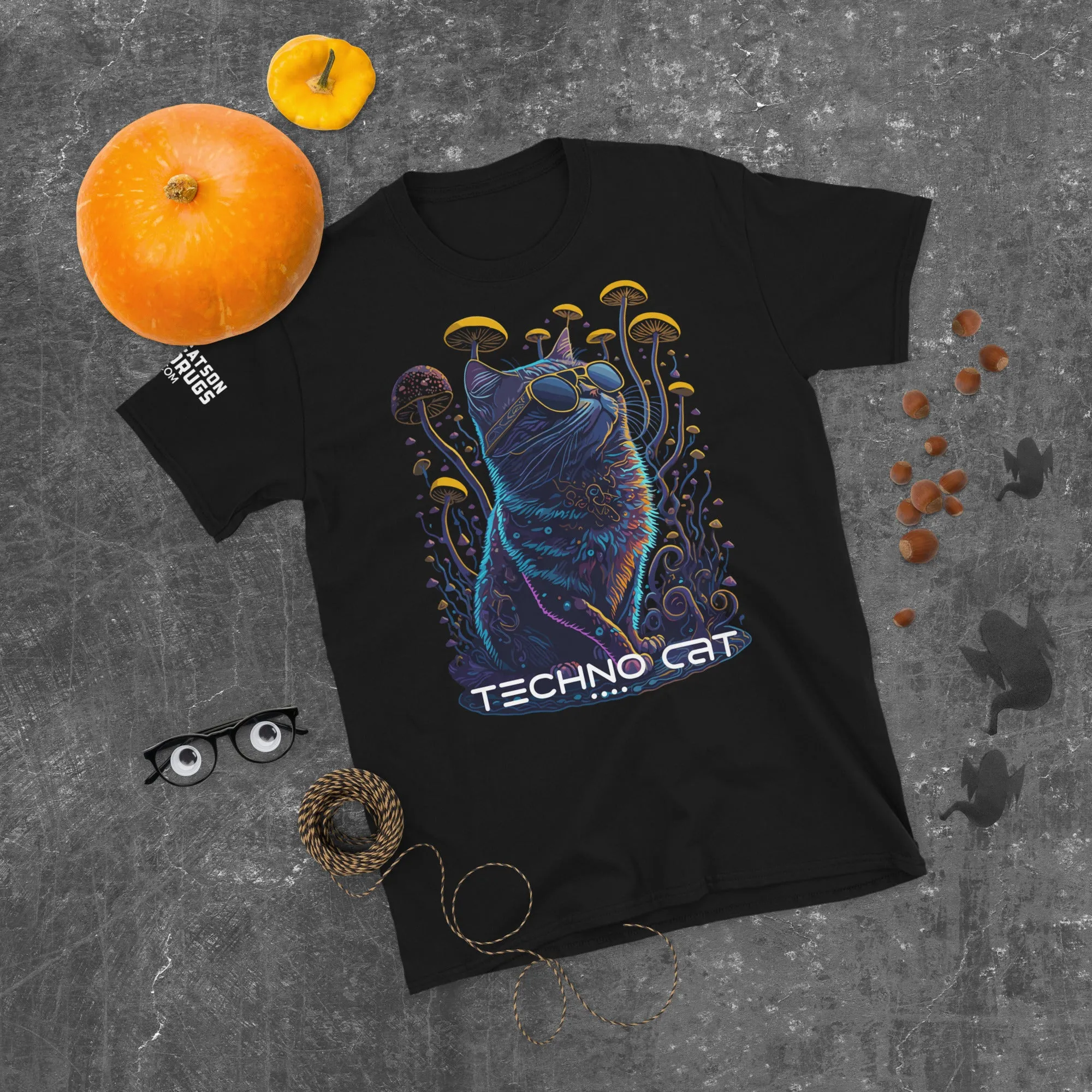 Techno T-Shirt | Techno Cat | Ecstasy Edition