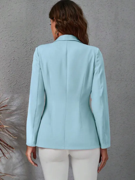 Temperamental slim blazer - Cozy and warm for winter