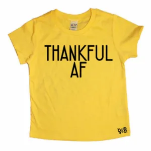 Thankful AF Kid's Shirt