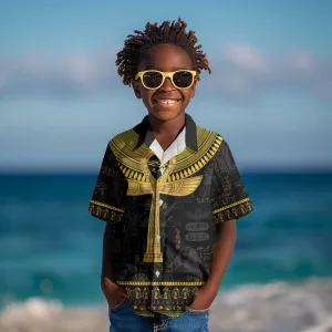 The Ankh Egyptian Hieroglyphs Kid Hawaiian Shirt LT9