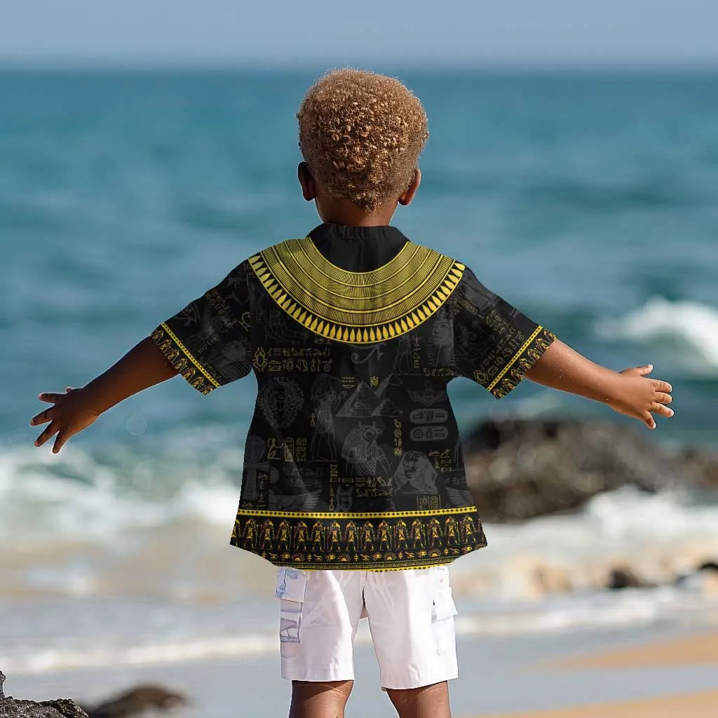 The Ankh Egyptian Hieroglyphs Kid Hawaiian Shirt LT9