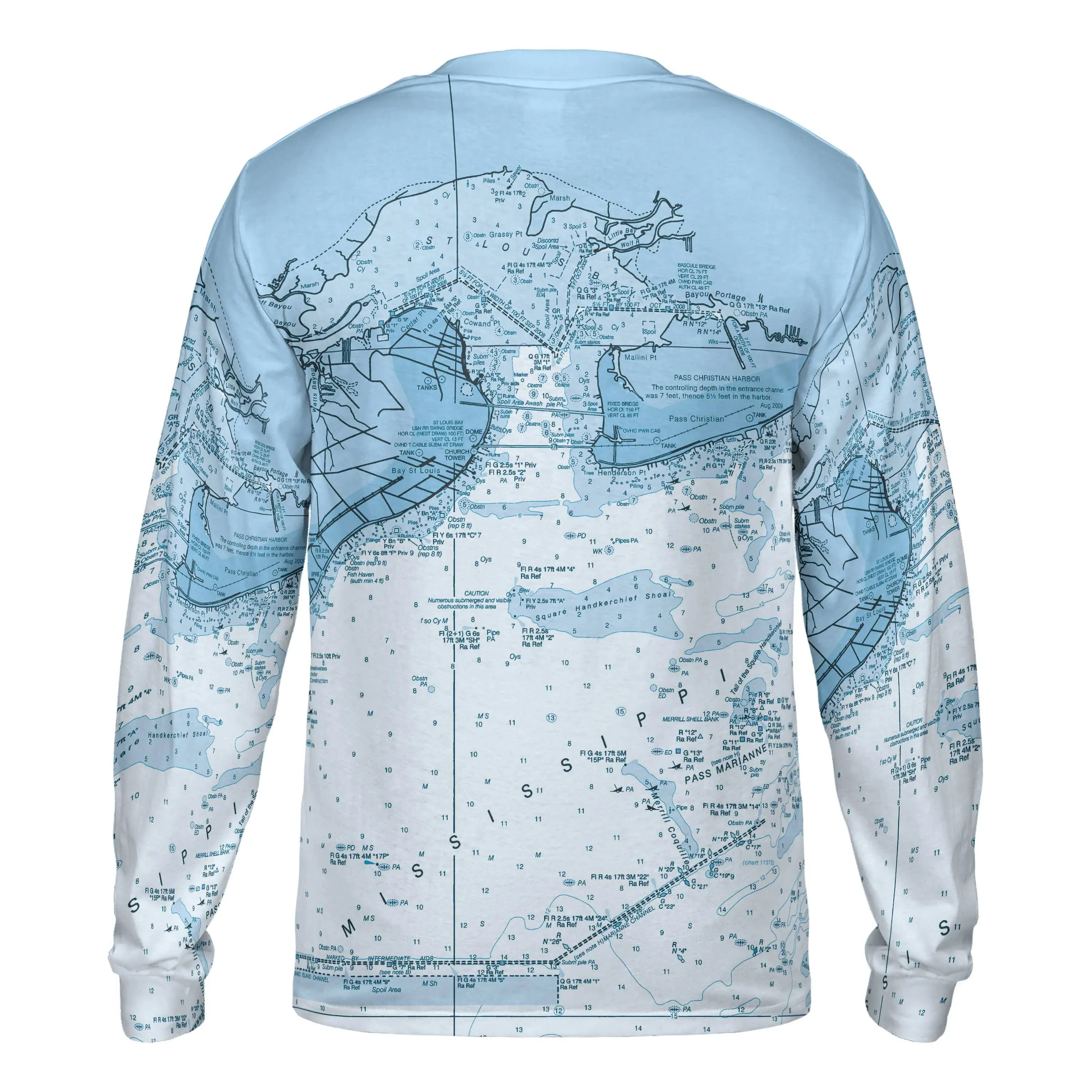 The Bay St. Louis Blues Long Sleeve Tee