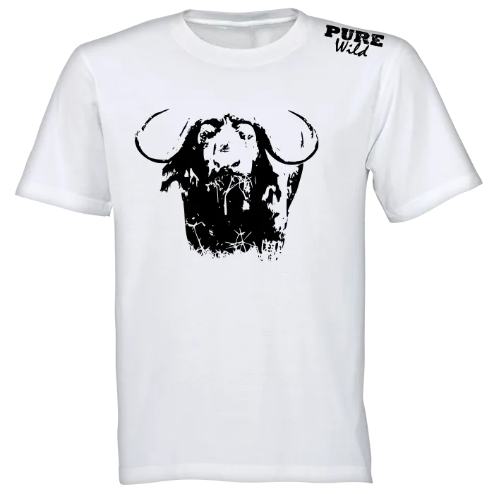The Buffalo Head T-Shirt For A Real Man