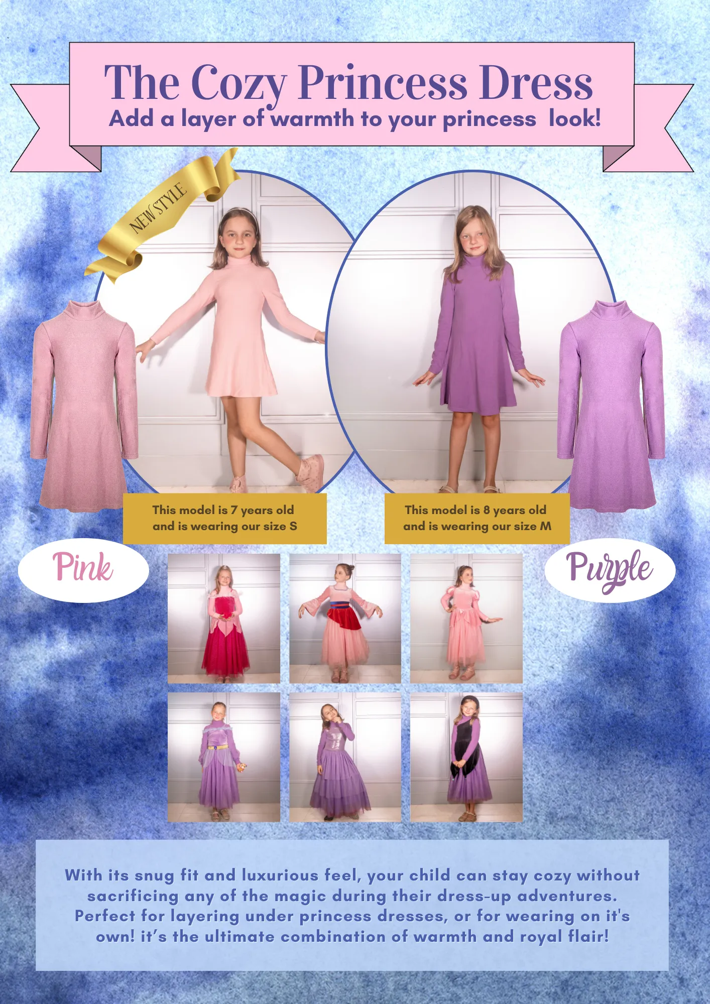 The Cozy Dress Pink