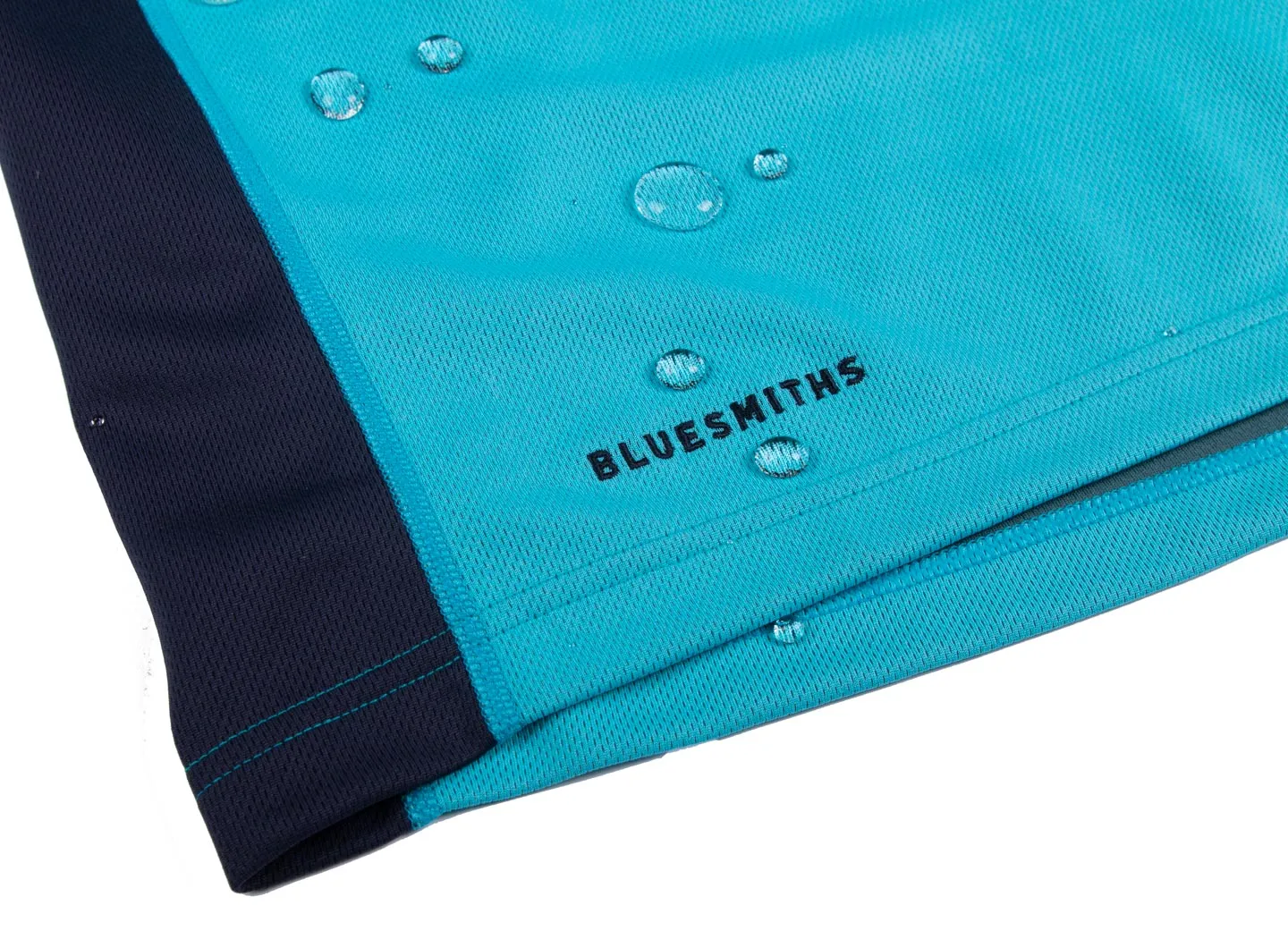 The Kanaha Hydrophobic Shirt for Men - Electric Yellow (Rich Navy)