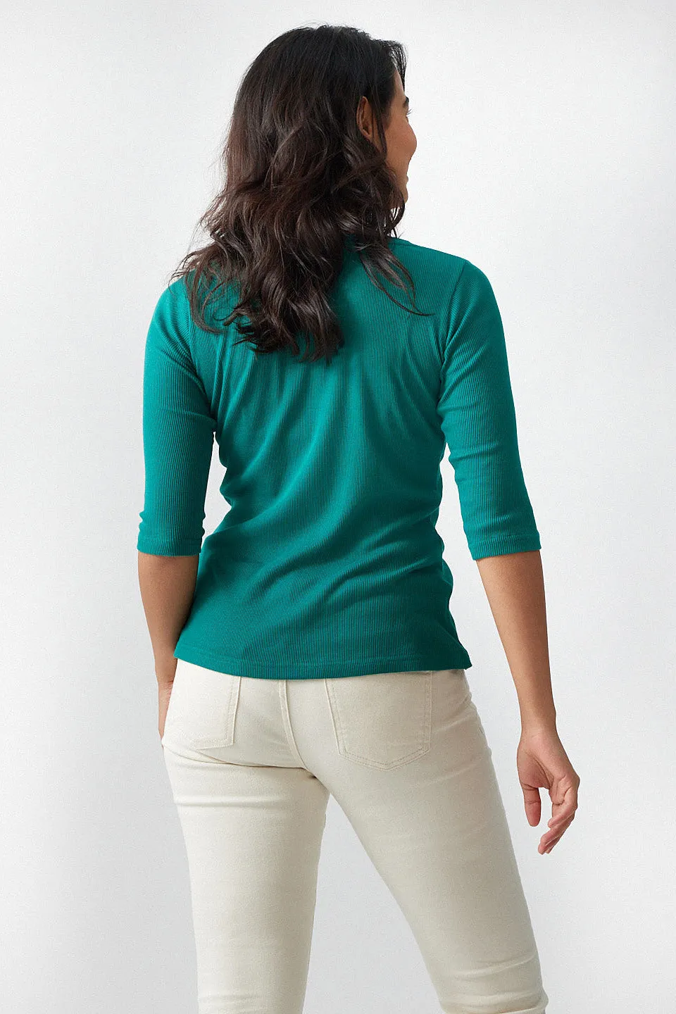 The Rib V Neck