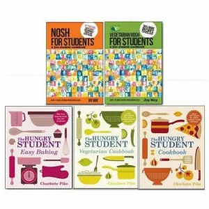 The Student Cookbook Collection 5 Books Set