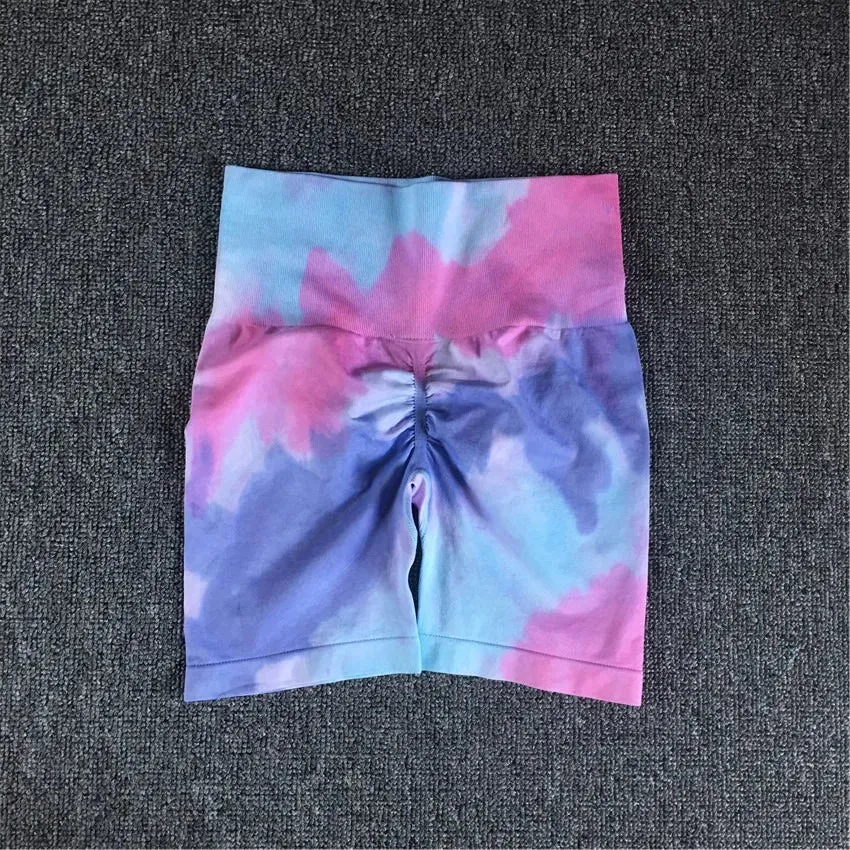 Tie-Dye Fitness Sports Shorts