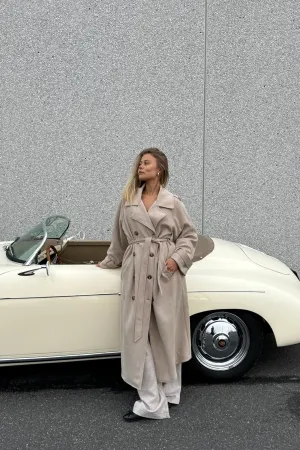 TillieIC Trenchcoat - Beige