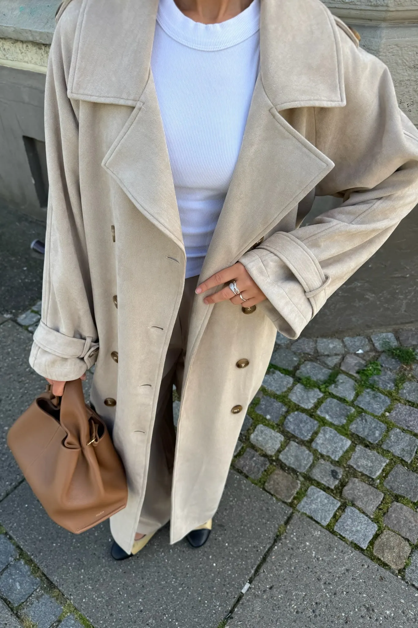 TillieIC Trenchcoat - Beige