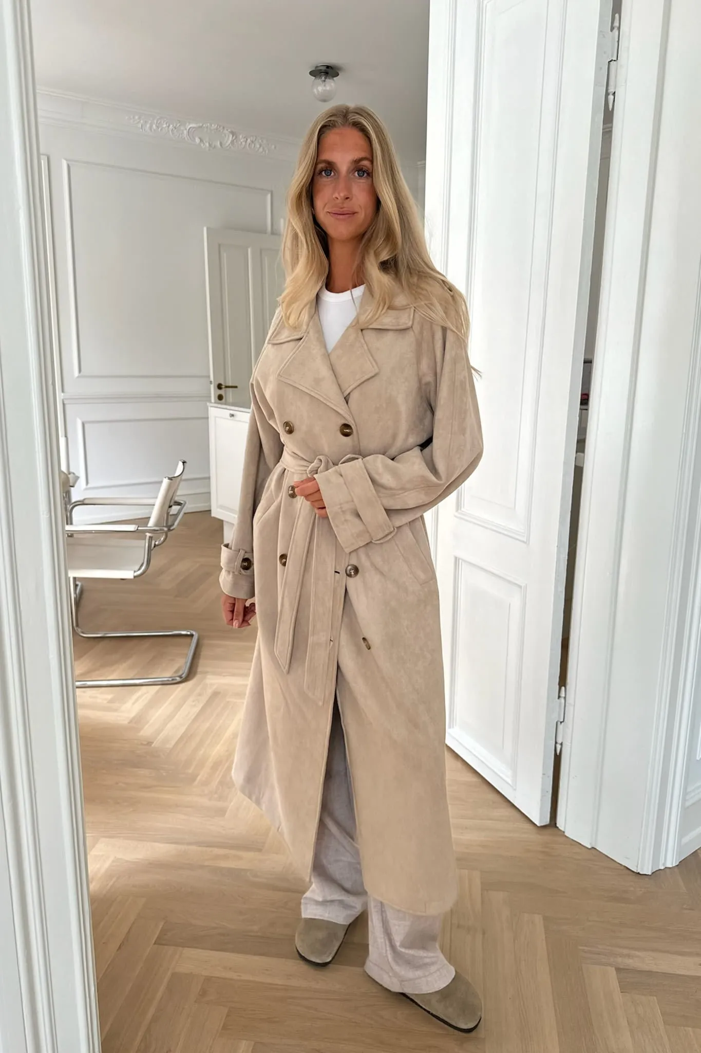 TillieIC Trenchcoat - Beige