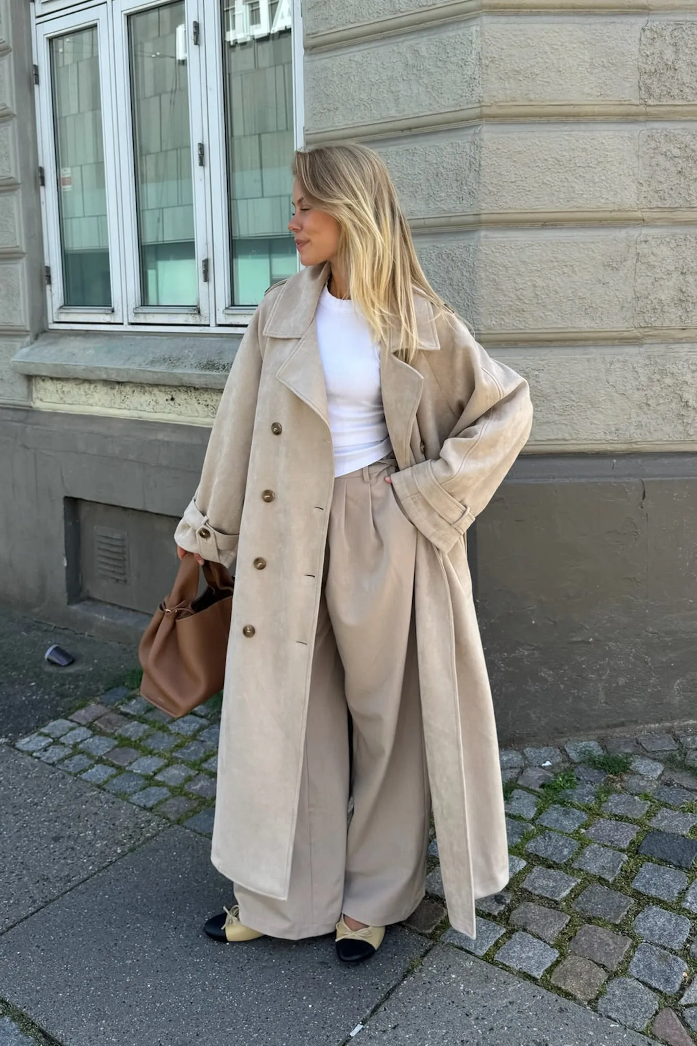 TillieIC Trenchcoat - Beige