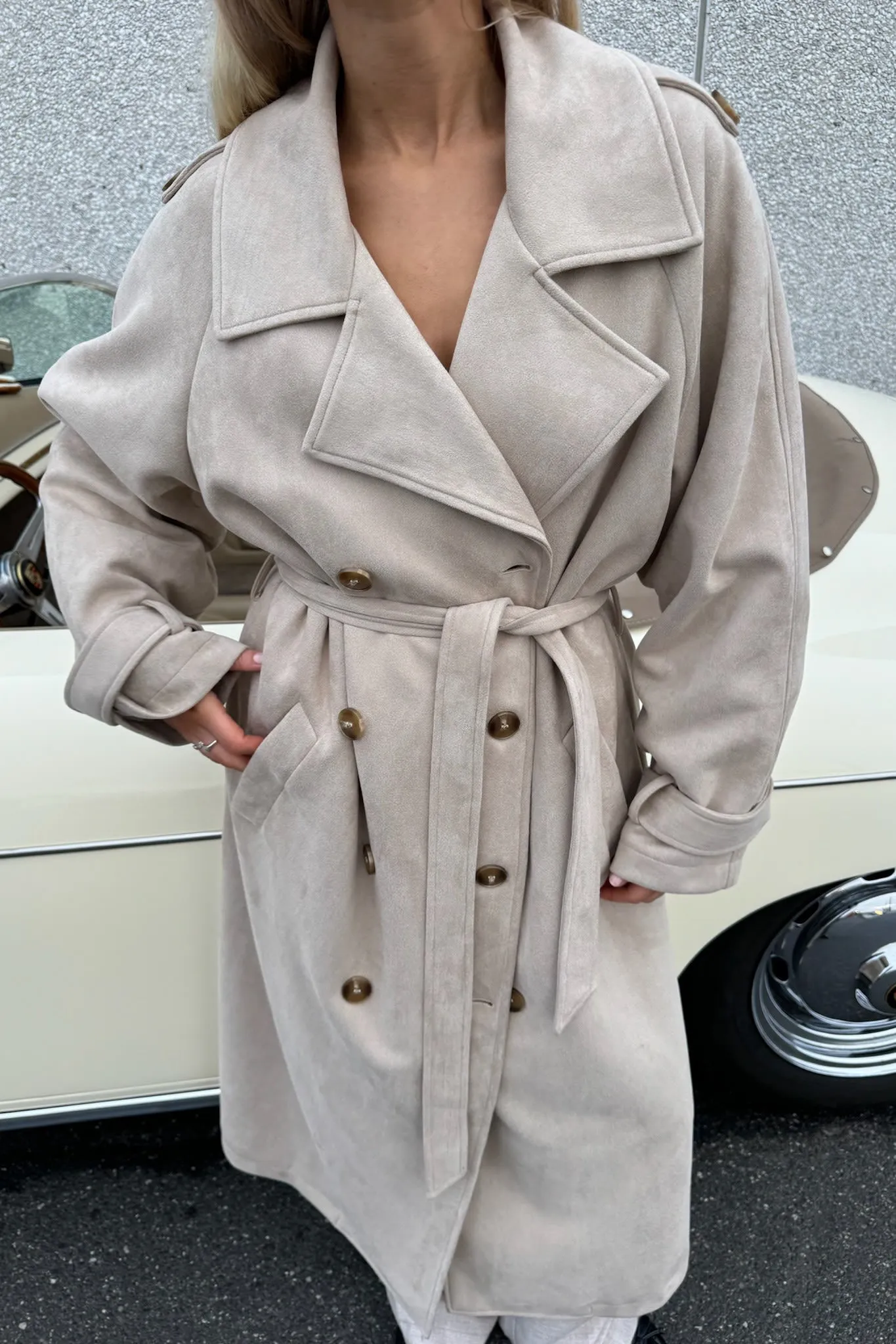 TillieIC Trenchcoat - Beige