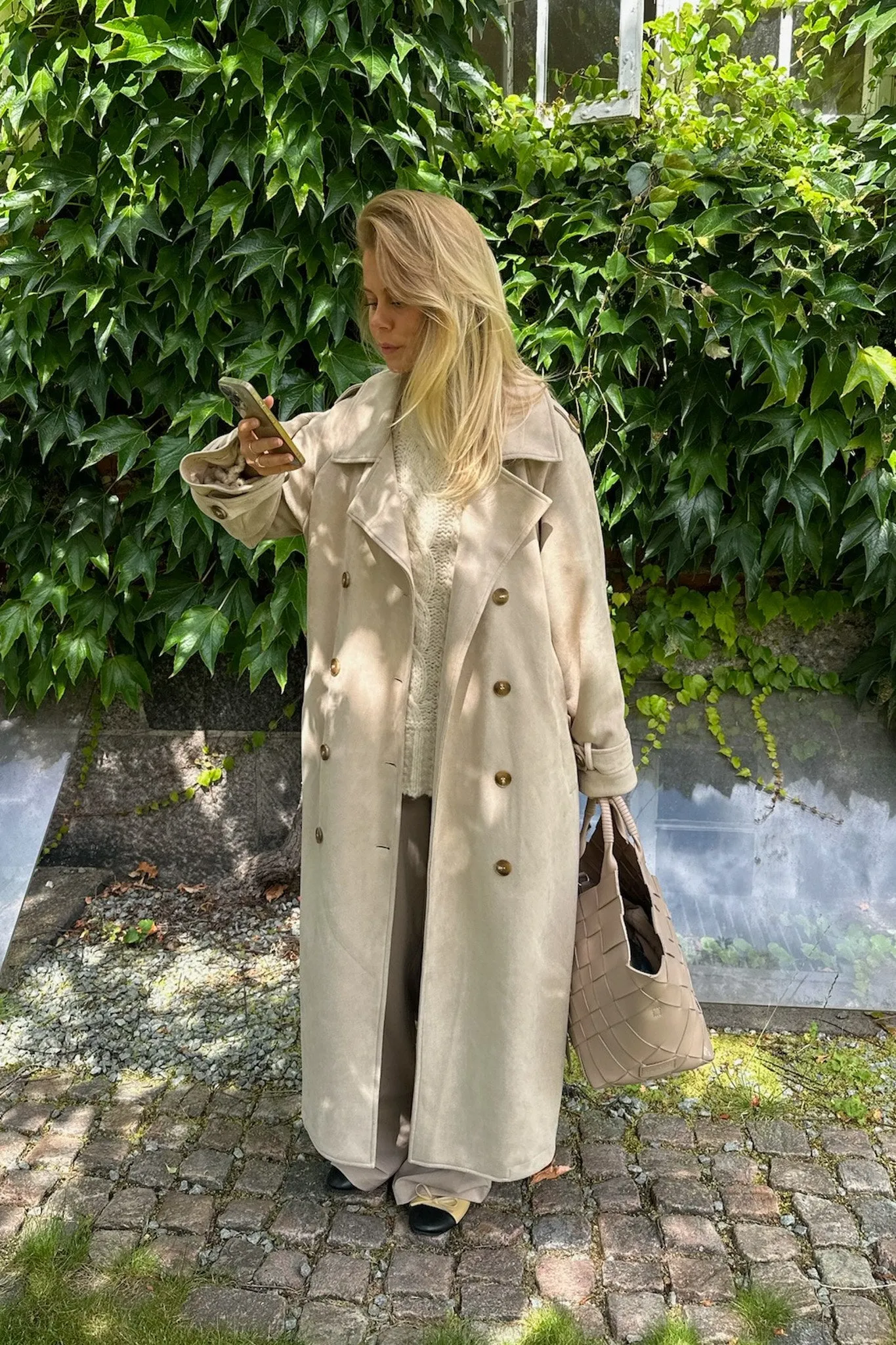 TillieIC Trenchcoat - Beige